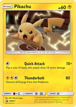 Pikachu - SM227 (SM227/248) [SM Promos] Holofoil - Promo