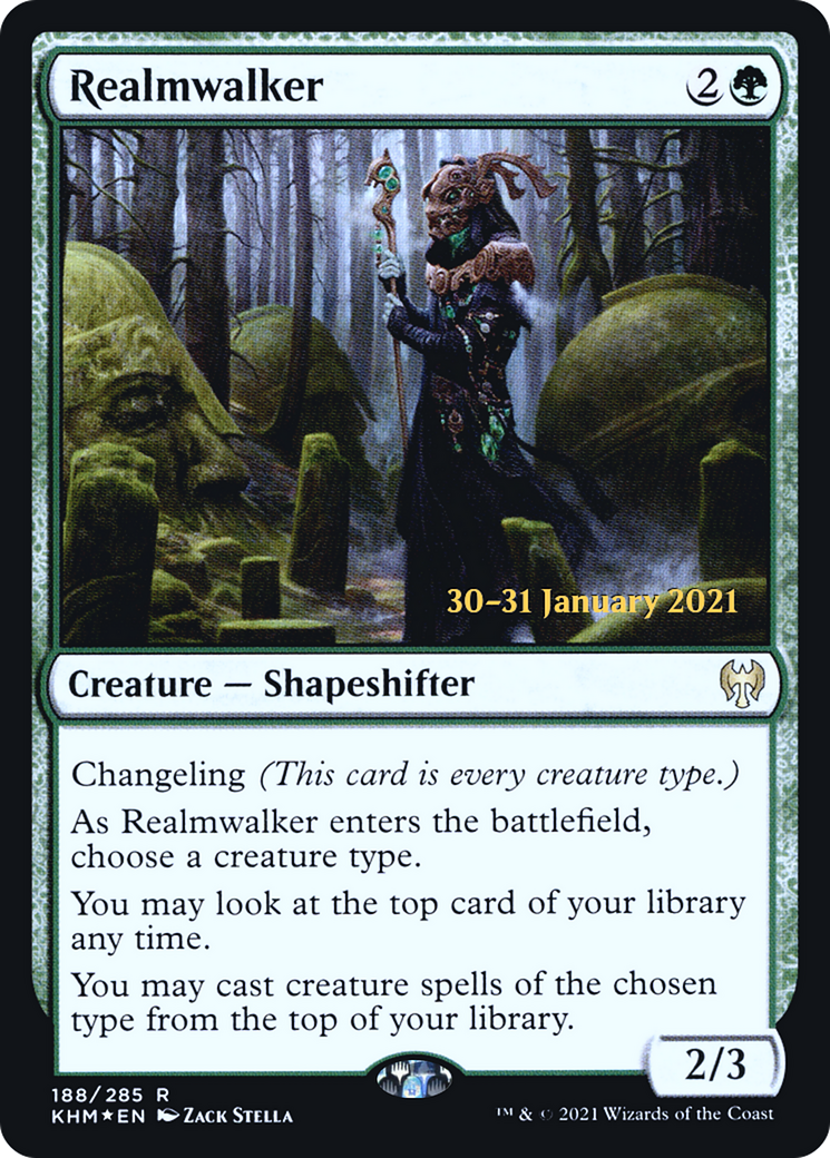 Realmwalker (PRE-188S) [Kaldheim Promos] Foil