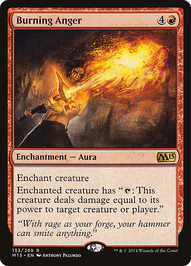Burning Anger (M15-133) [Magic 2015] Foil