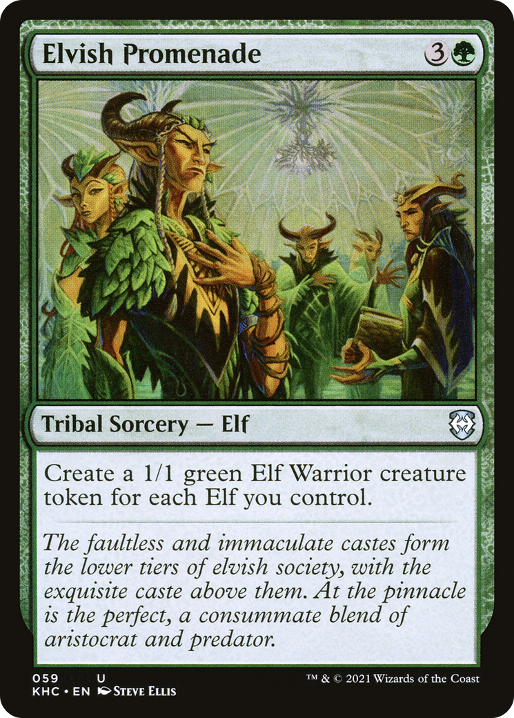 Elvish Promenade (KHC-059) [Kaldheim Commander]