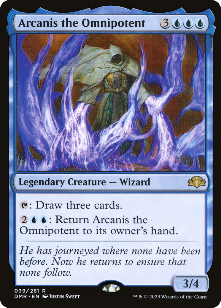 Arcanis the Omnipotent (DMR-039) [Dominaria Remastered] Foil