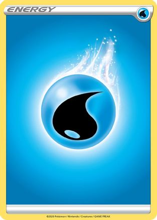 Water Energy [SWSH01 Sword & Shield Base Set] Reverse Holofoil - Common