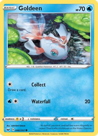 Goldeen (046/202) [SWSH01 Sword & Shield Base Set] - Common