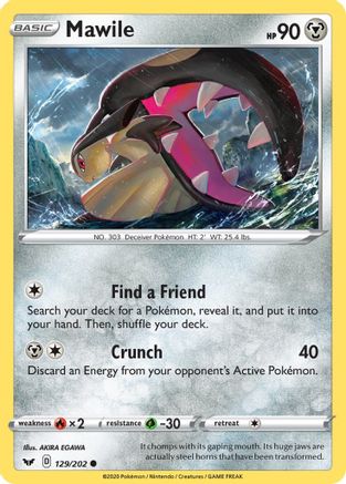 Mawile (129/202) [SWSH01 Sword & Shield Base Set] - Common