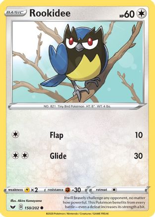 Rookidee (150/202) [SWSH01 Sword & Shield Base Set] - Common