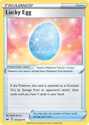 Lucky Egg (167/202) [SWSH01 Sword & Shield Base Set] - Uncommon