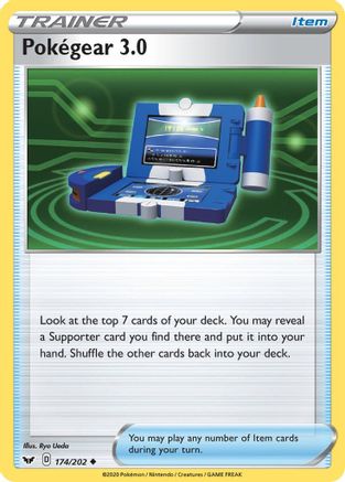 Pokegear 3.0 (174/202) [SWSH01 Sword & Shield Base Set] - Uncommon