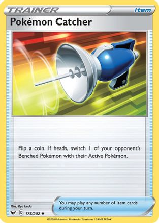 Pokemon Catcher (175/202) [SWSH01 Sword & Shield Base Set] - Uncommon