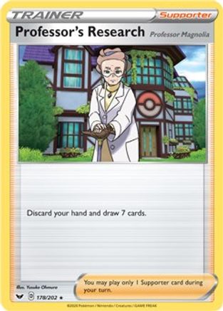 Professor's Research [Professor Magnolia] (Non-Holo) (178/202) [Deck Exclusives] - Rare