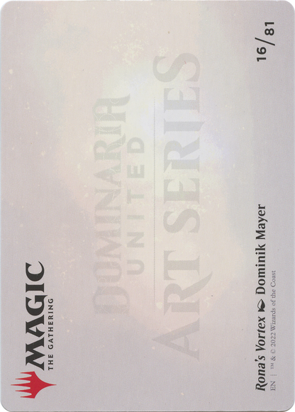 Rona's Vortex // Rona's Vortex (ADMU-016) (Borderless) [Dominaria United Art Series]