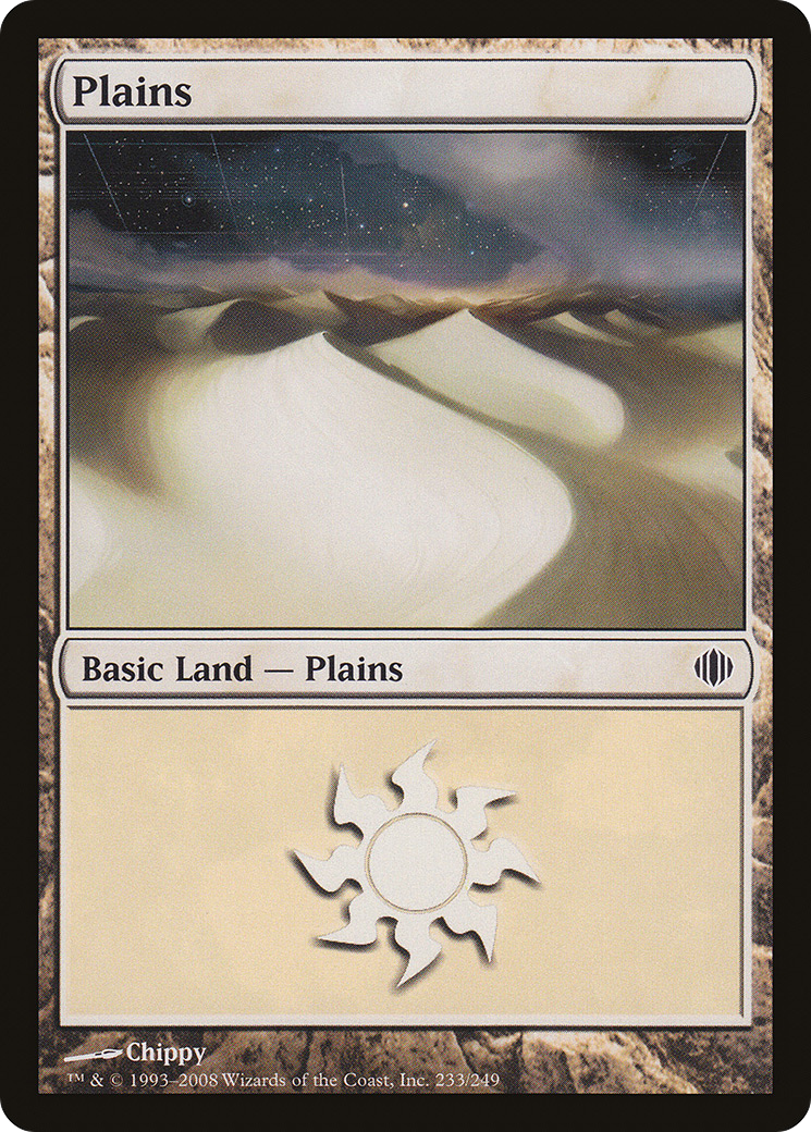 Plains (ALA-233) [Shards of Alara] Foil
