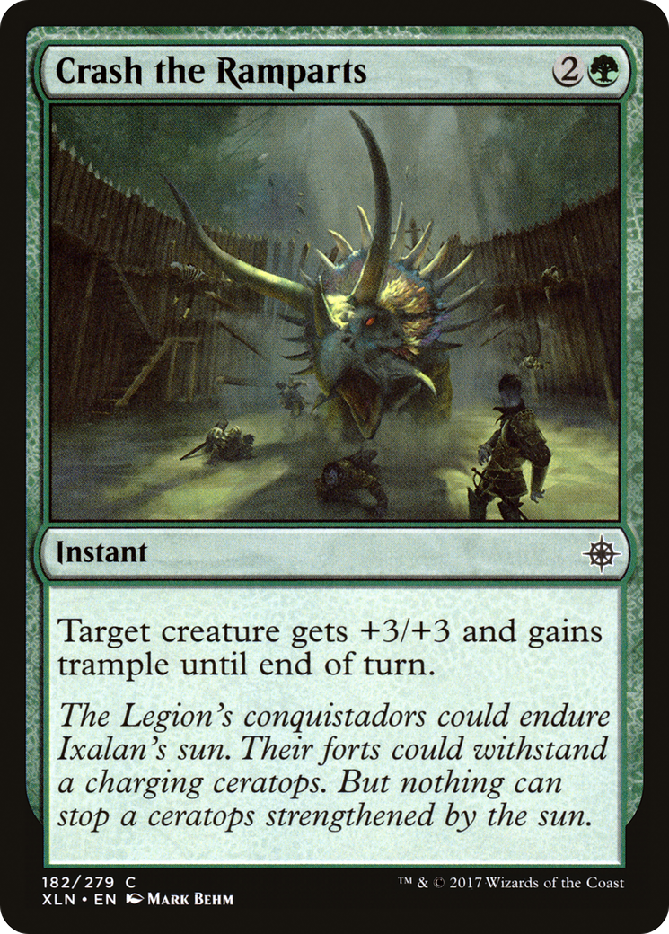 Crash the Ramparts (XLN-182) [Ixalan]