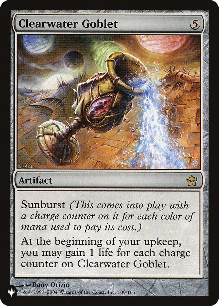 Clearwater Goblet (LIST-5DN-109) [The List]