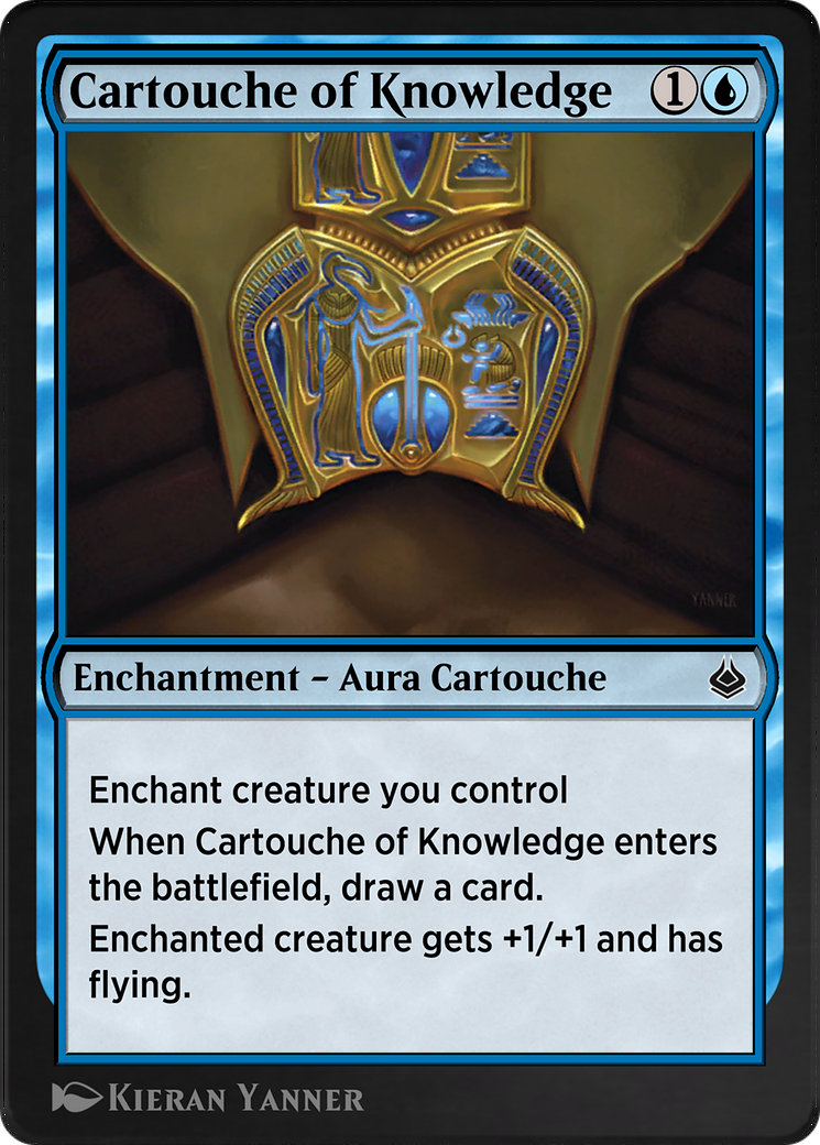 Cartouche of Knowledge (AKR-051) [Amonkhet Remastered]