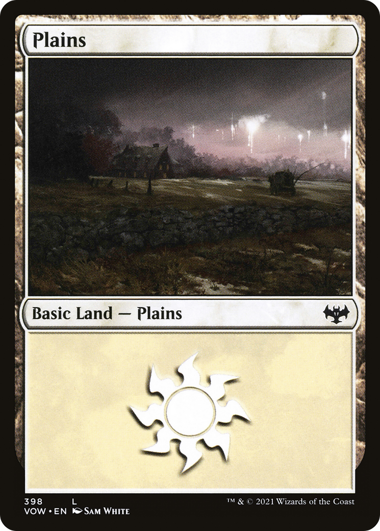 Plains (VOW-398) [Innistrad: Crimson Vow]