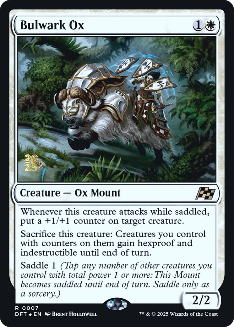 Bulwark Ox (PRE-007) [Prerelease Cards] Foil