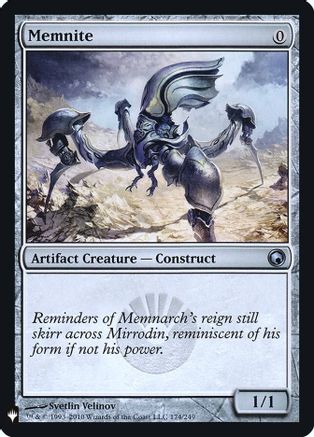 Memnite (LIST-174) [The List Reprints]