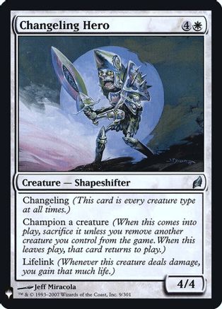 Changeling Hero (LIST-009) [The List Reprints]