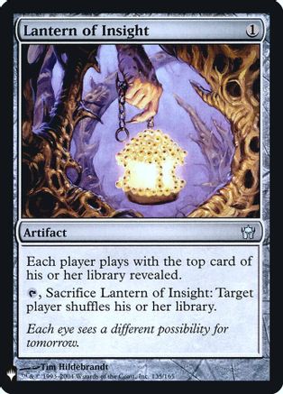 Lantern of Insight (LIST-135) [The List Reprints]