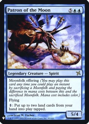 Patron of the Moon (LIST-045) [The List Reprints] Foil
