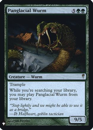Panglacial Wurm (LIST-116) [The List Reprints] Foil