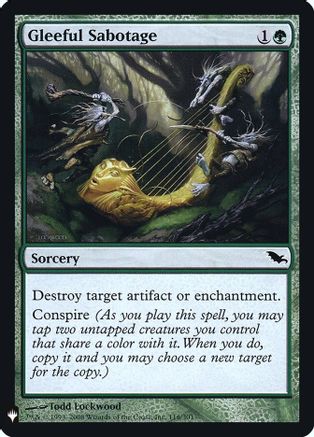 Gleeful Sabotage (LIST-116) [The List Reprints]