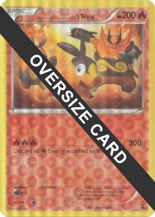 ______'s Tepig (N) [Jumbo Cards] Reverse Holofoil - Promo