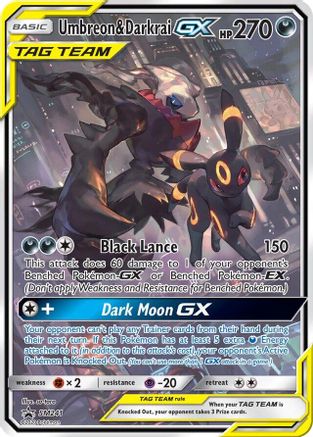 Umbreon & Darkrai GX - SM241 (SM241) [Jumbo Cards] Holofoil - Promo