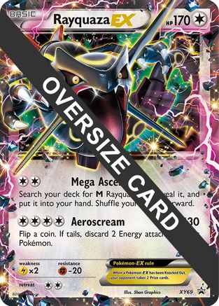 Rayquaza EX - XY69 (XY69) [Jumbo Cards] Holofoil - Promo