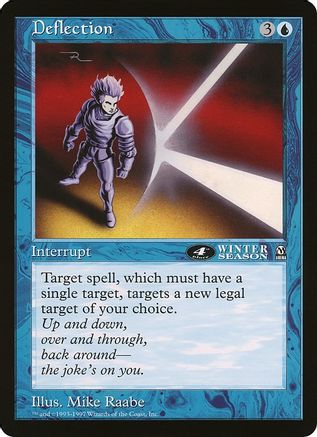 Deflection (4th Place) (Arena League) [Oversize Cards]