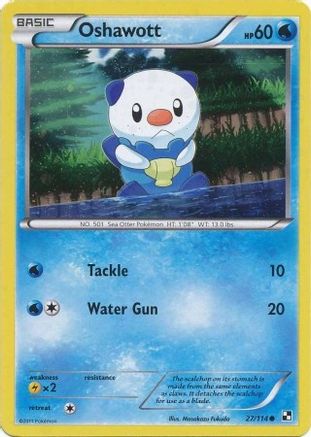 Oshawott (Cosmos Holo) (27/114) [Alternate Art Promos] Holofoil - Promo