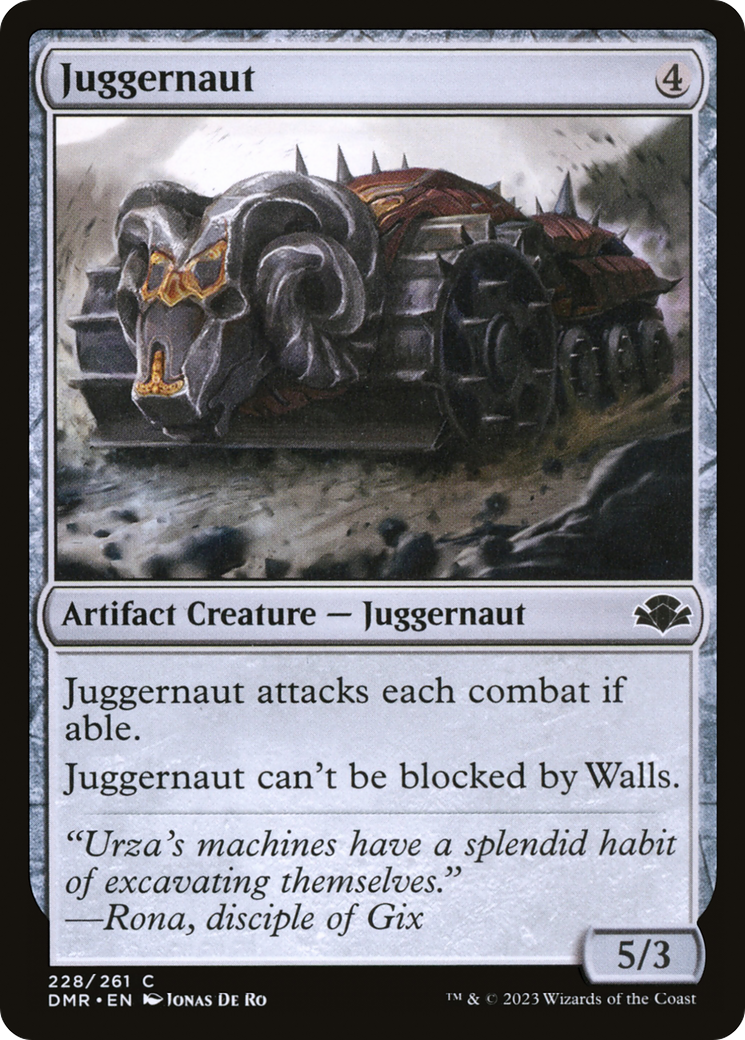 Juggernaut (DMR-228) [Dominaria Remastered] Foil