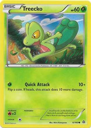 Treecko (Sheen Holo) (006/160) [Miscellaneous Cards & Products] Holofoil - Promo