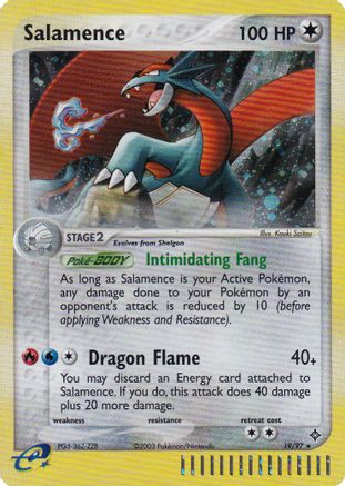 Salamence (e-League) (19/97) [Nintendo Promos] Holofoil - Promo