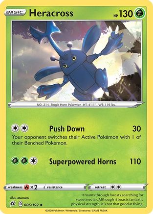Heracross (006/192) [SWSH02 Rebel Clash] - Uncommon