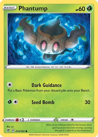 Phantump (014/192) [SWSH02 Rebel Clash] - Common