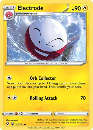 Electrode (057/192) [SWSH02 Rebel Clash] - Uncommon