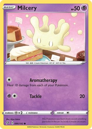 Milcery (086/192) [SWSH02 Rebel Clash] Reverse Holofoil - Common