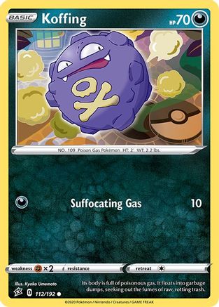 Koffing (112/192) [SWSH02 Rebel Clash] - Common