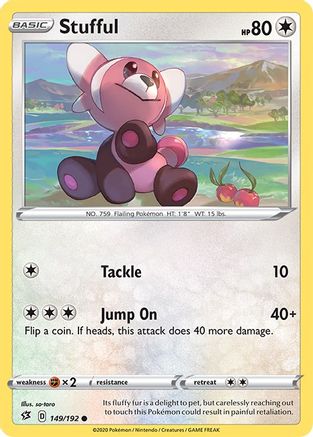 Stufful (149/192) [SWSH02 Rebel Clash] - Common