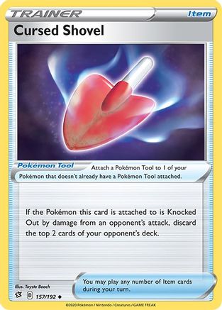 Cursed Shovel (157/192) [SWSH02 Rebel Clash] Reverse Holofoil - Uncommon