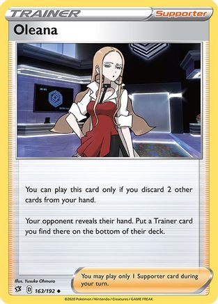 Oleana (163/192) [SWSH02 Rebel Clash] - Uncommon
