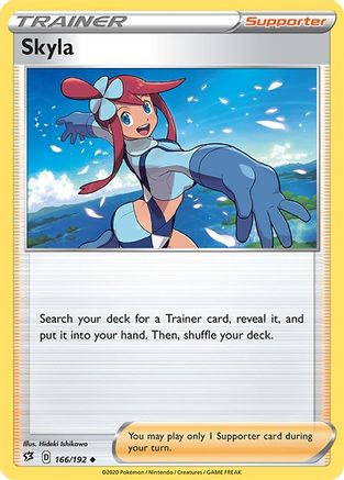 Skyla (166/192) [SWSH02 Rebel Clash] - Uncommon