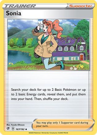 Sonia (167/192) [SWSH02 Rebel Clash] - Uncommon