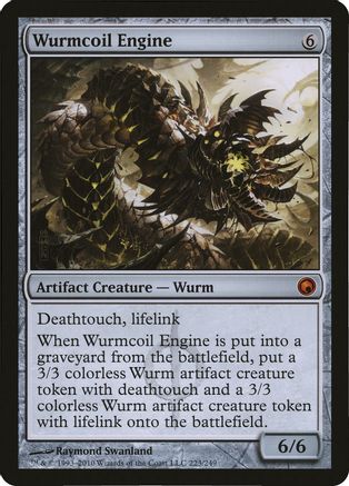 Wurmcoil Engine (Scars of Mirrodin) (OVER-223) [Oversize Cards]