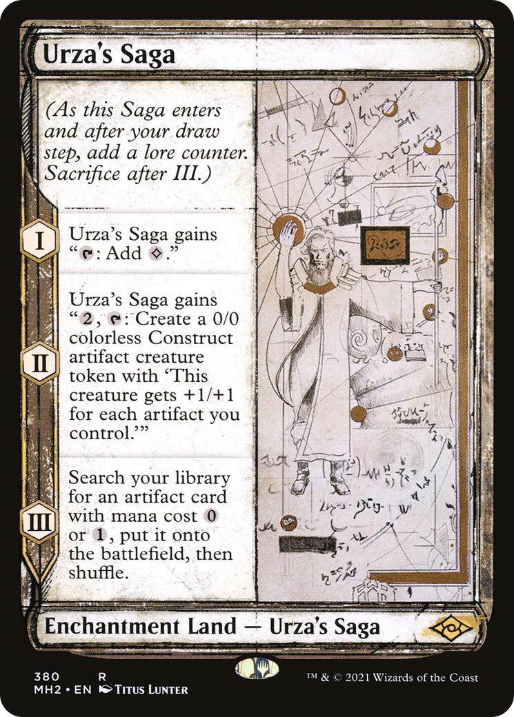Urza's Saga (Showcase) (MH2-380) [Modern Horizons 2]