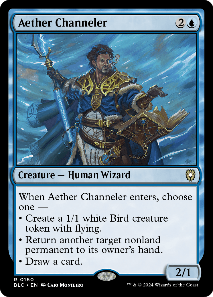 Aether Channeler (BLC-160) [Bloomburrow Commander]