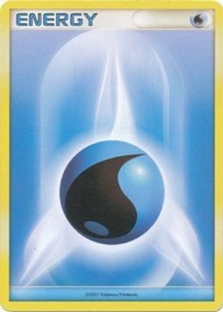 Water Energy (2007 Unnumbered D/P Style Non-Holo) [League & Championship Cards] - Promo