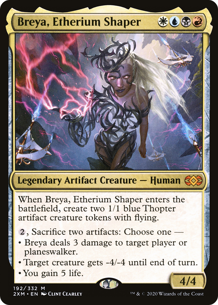 Breya, Etherium Shaper (2XM-192) [Double Masters] Foil