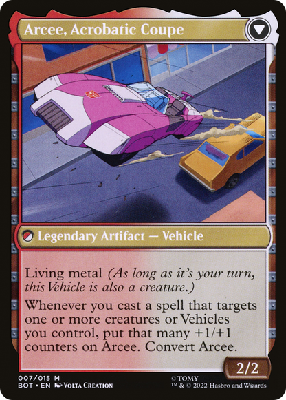 Arcee, Sharpshooter (BOT-007) [Transformers] Foil